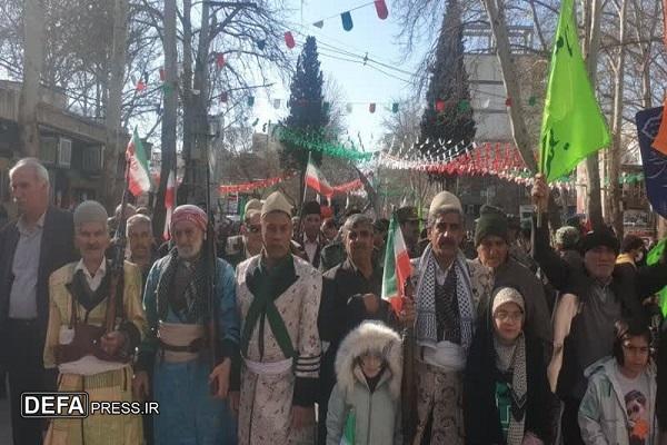 آغاز مراسم راهپیمایی یوم الله 22 بهمن در لرستان