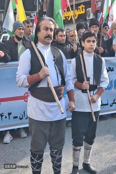 برگزاری راهپیمایی ۲۲ بهمن در سراسر کشور+تصاویر و فیلم