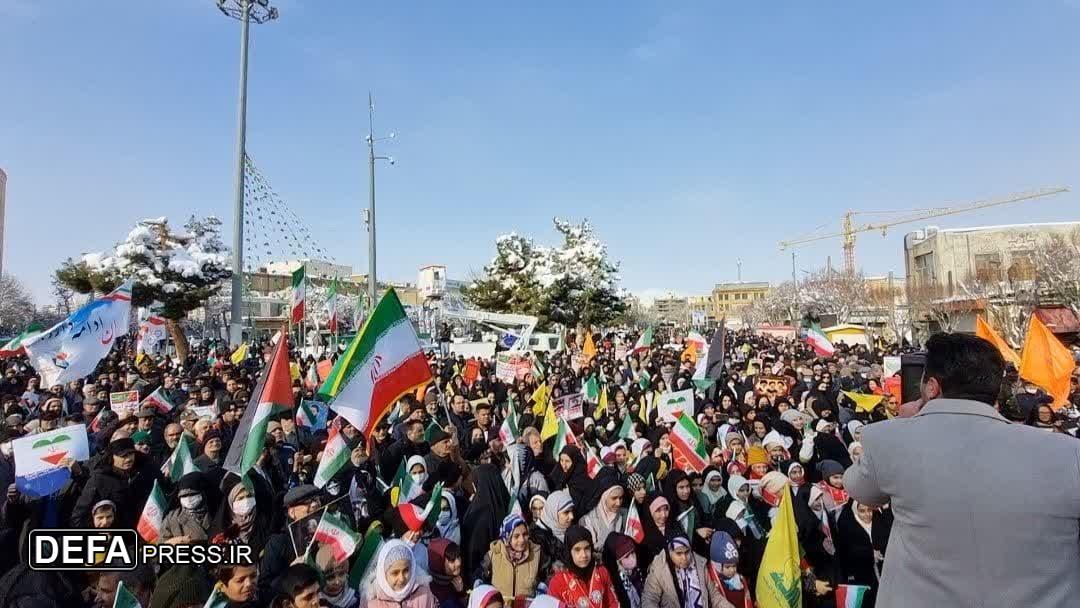 برگزاری راهپیمایی ۲۲ بهمن در سراسر کشور+تصاویر و فیلم