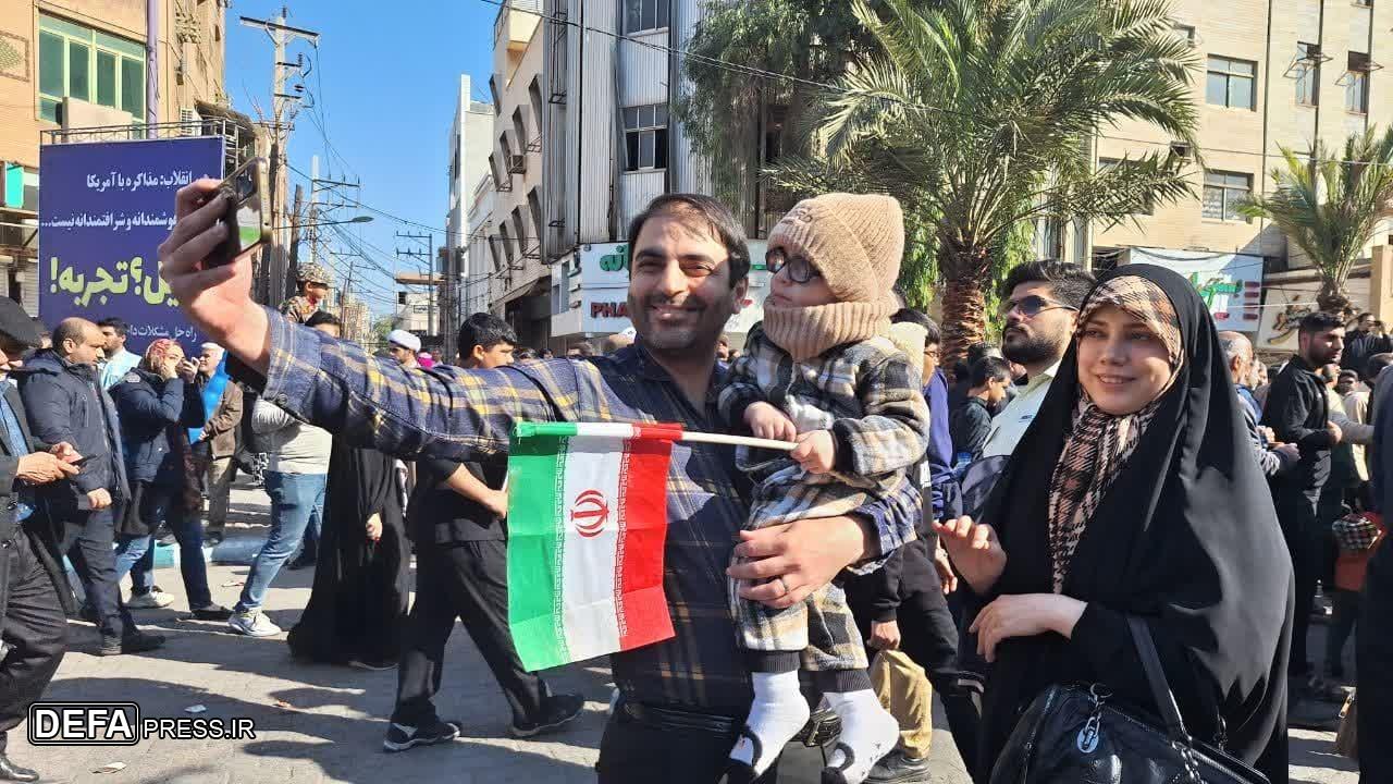 برگزاری راهپیمایی ۲۲ بهمن در سراسر کشور+تصاویر و فیلم
