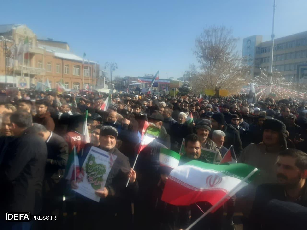 برگزاری راهپیمایی ۲۲ بهمن در سراسر کشور+تصاویر و فیلم