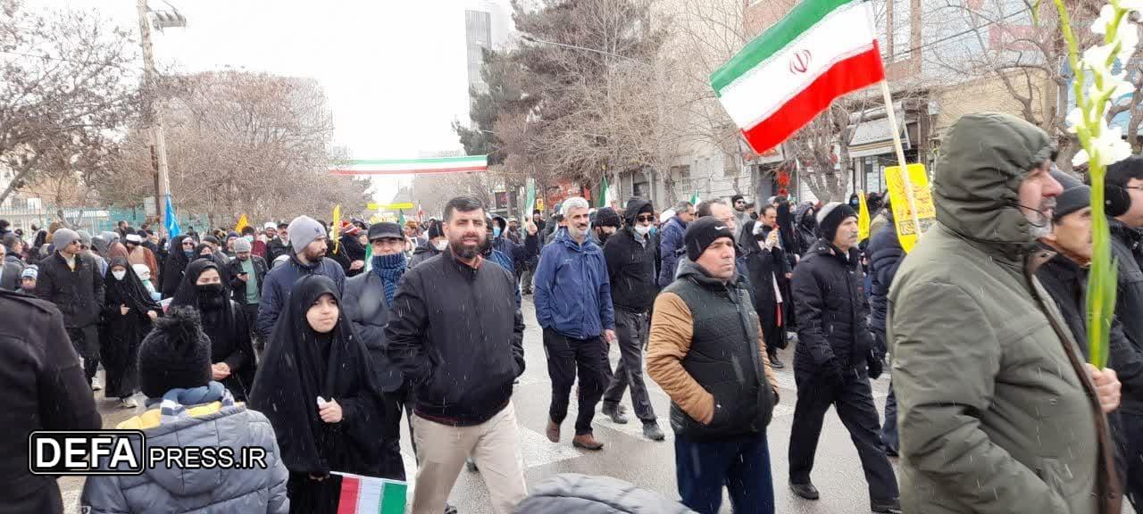 برگزاری راهپیمایی ۲۲ بهمن در سراسر کشور+تصاویر و فیلم