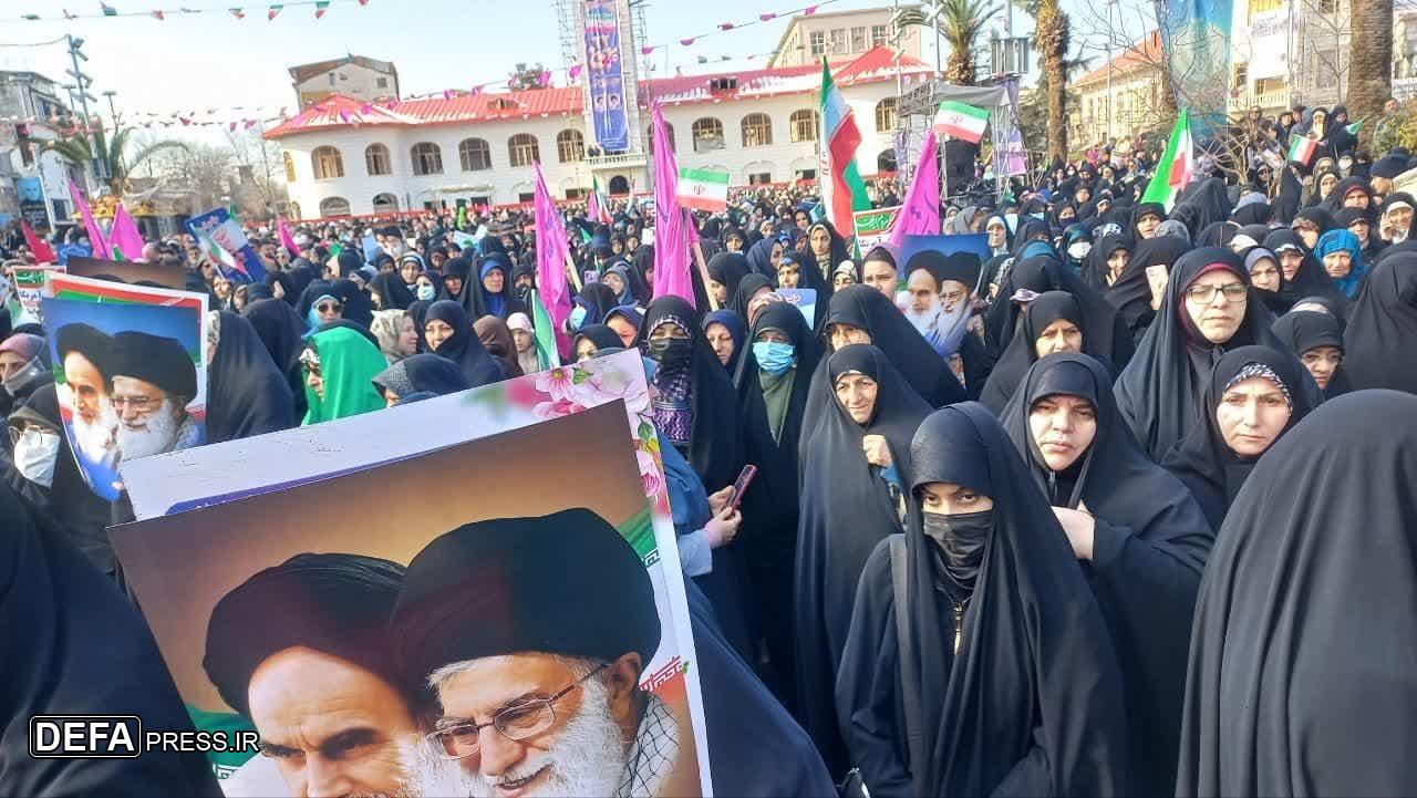 برگزاری راهپیمایی ۲۲ بهمن در سراسر کشور+تصاویر و فیلم