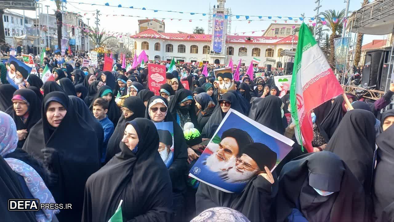 برگزاری راهپیمایی ۲۲ بهمن در سراسر کشور+تصاویر و فیلم