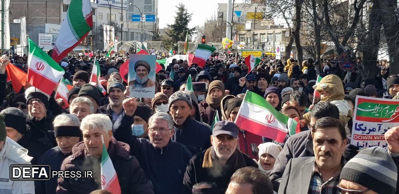 برگزاری راهپیمایی ۲۲ بهمن در سراسر کشور+تصاویر و فیلم