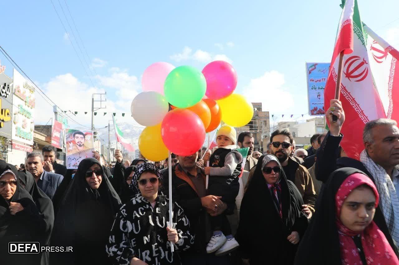برگزاری راهپیمایی ۲۲ بهمن در سراسر کشور+تصاویر و فیلم