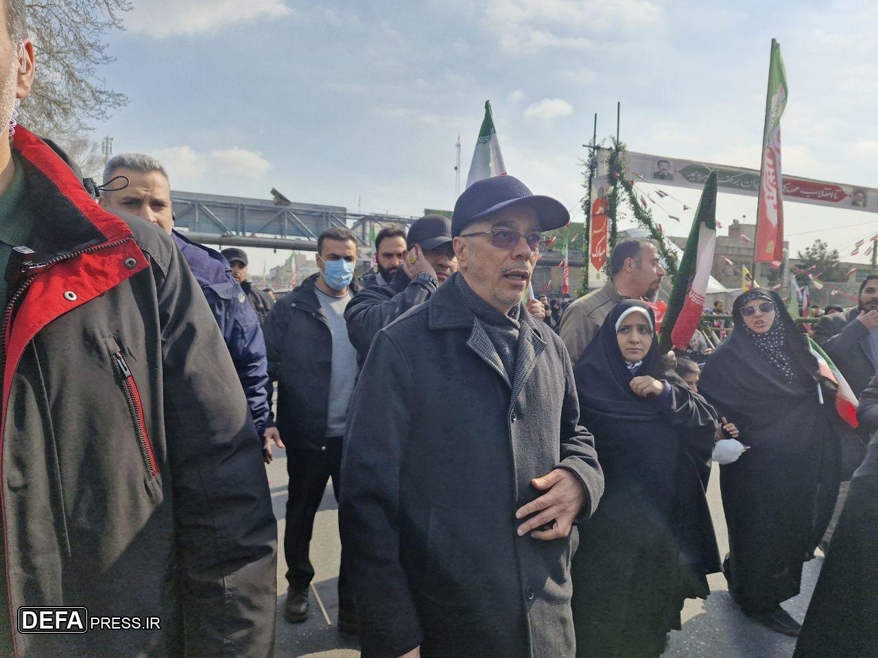 نمایش اقتدار ملت ایران در راهپیمایی ۲۲ بهمن+ فیلم و تصاویر