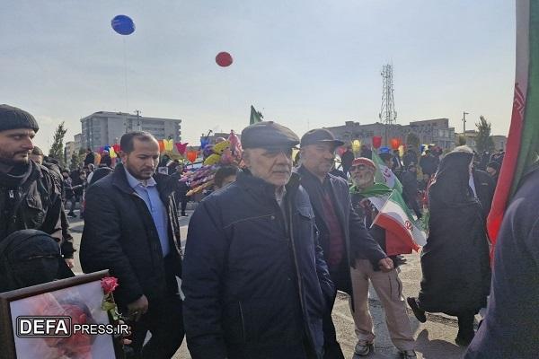 نمایش اقتدار ملت ایران در راهپیمایی ۲۲ بهمن+ فیلم و تصاویر