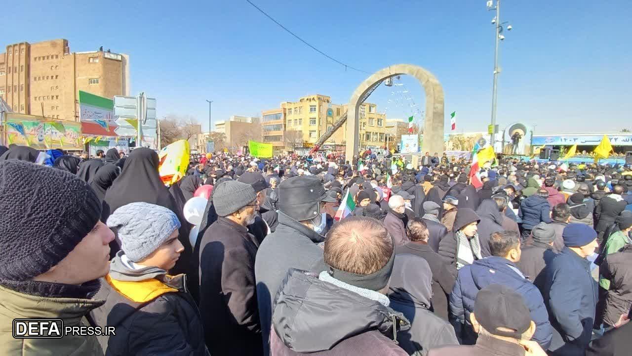 برگزاری راهپیمایی ۲۲ بهمن در سراسر کشور+تصاویر و فیلم