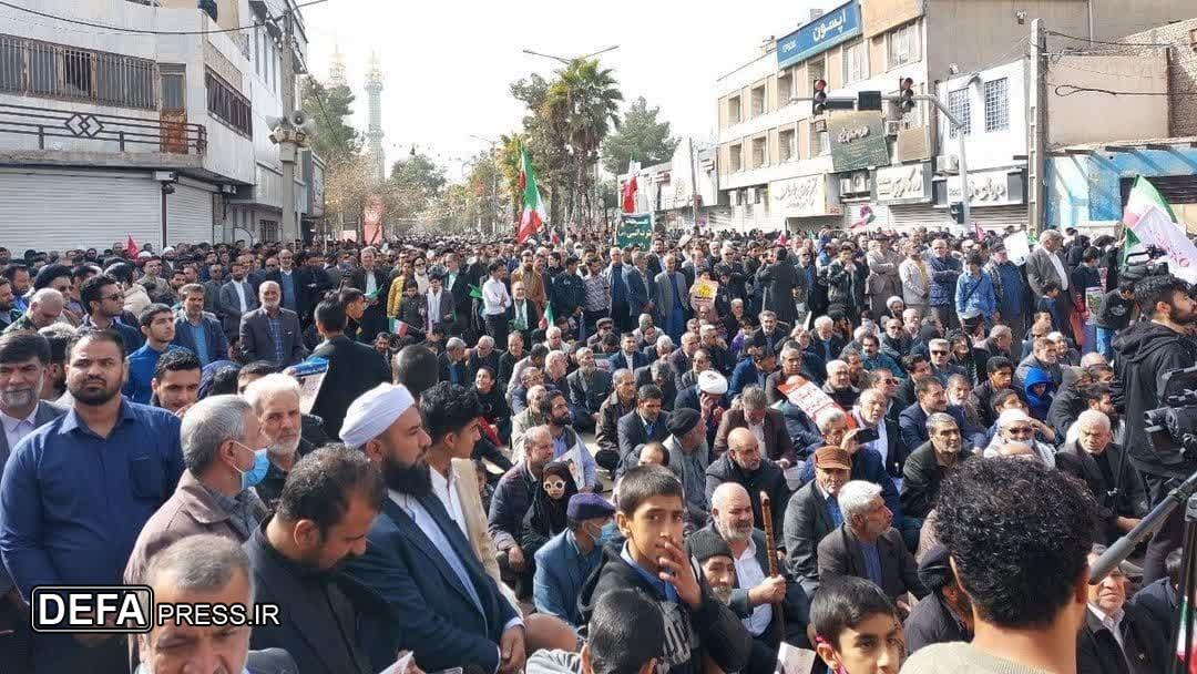 برگزاری راهپیمایی ۲۲ بهمن در سراسر کشور+تصاویر و فیلم
