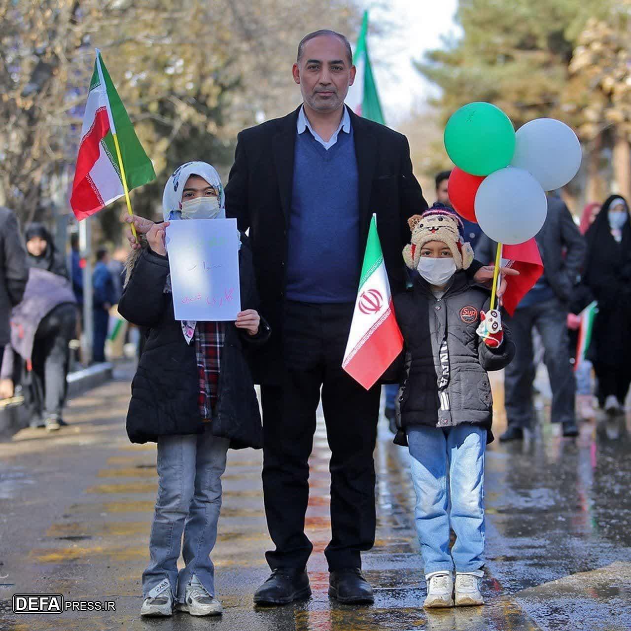 برگزاری راهپیمایی ۲۲ بهمن در سراسر کشور+تصاویر و فیلم