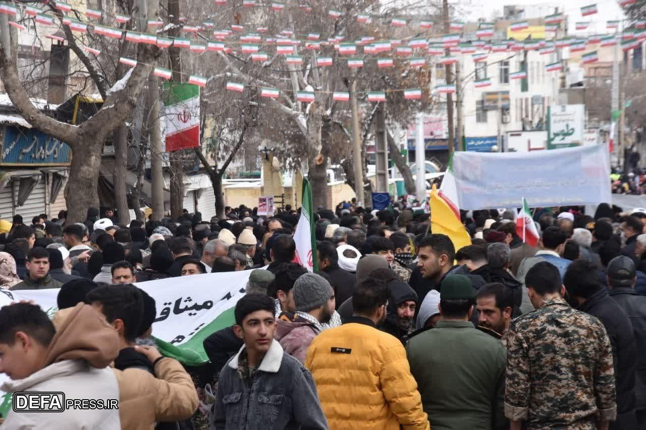برگزاری راهپیمایی ۲۲ بهمن در سراسر کشور+تصاویر و فیلم