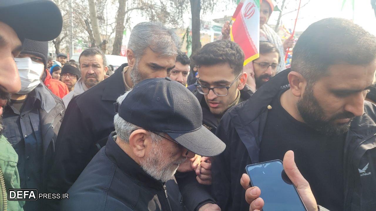 نمایش اقتدار ملت ایران در راهپیمایی ۲۲ بهمن+ فیلم و تصاویر