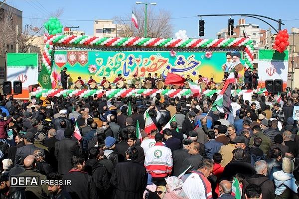 حضور پرشور مردم چهارمحال و بختیاری در راهپیمایی ۲۲ بهمن