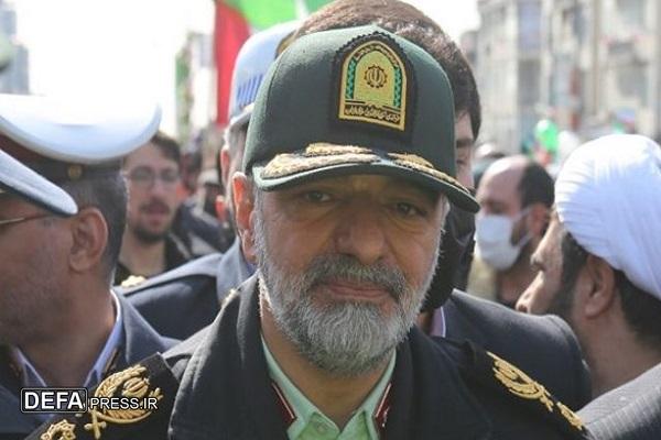 سردار رادان: حضور گسترده مردم در راهپیمایی ۲۲ بهمن نشان‌دهنده وحدت و همبستگی ملی در مواجهه با چالش‌ها است