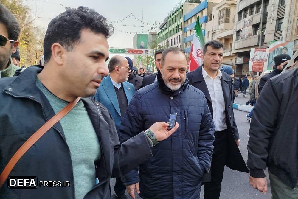 امیر نصیرزاده: انقلاب اسلامی پشتوانه محکمی دارد