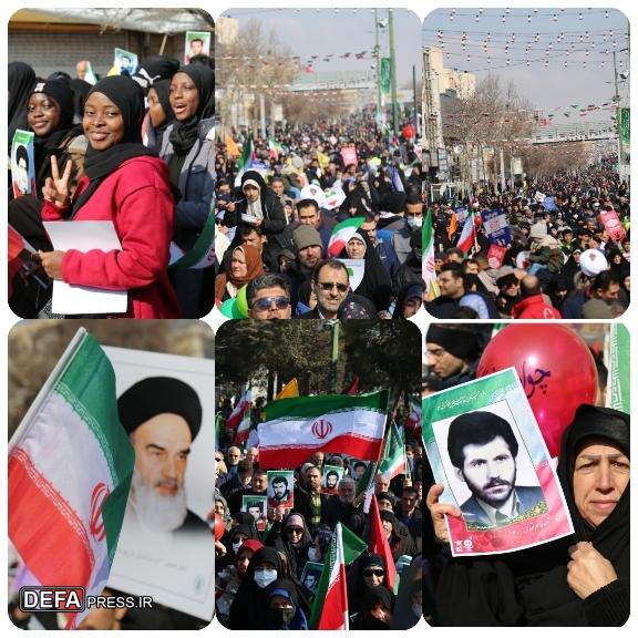 جشن بزرگ پیروزی انقلاب در قزوین جشن بزرگ پیروزی انقلاب در قزوین