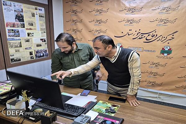 مدیر عامل خبرگزاری دفاع مقدس به جمع راهیان‌نور پیوست
