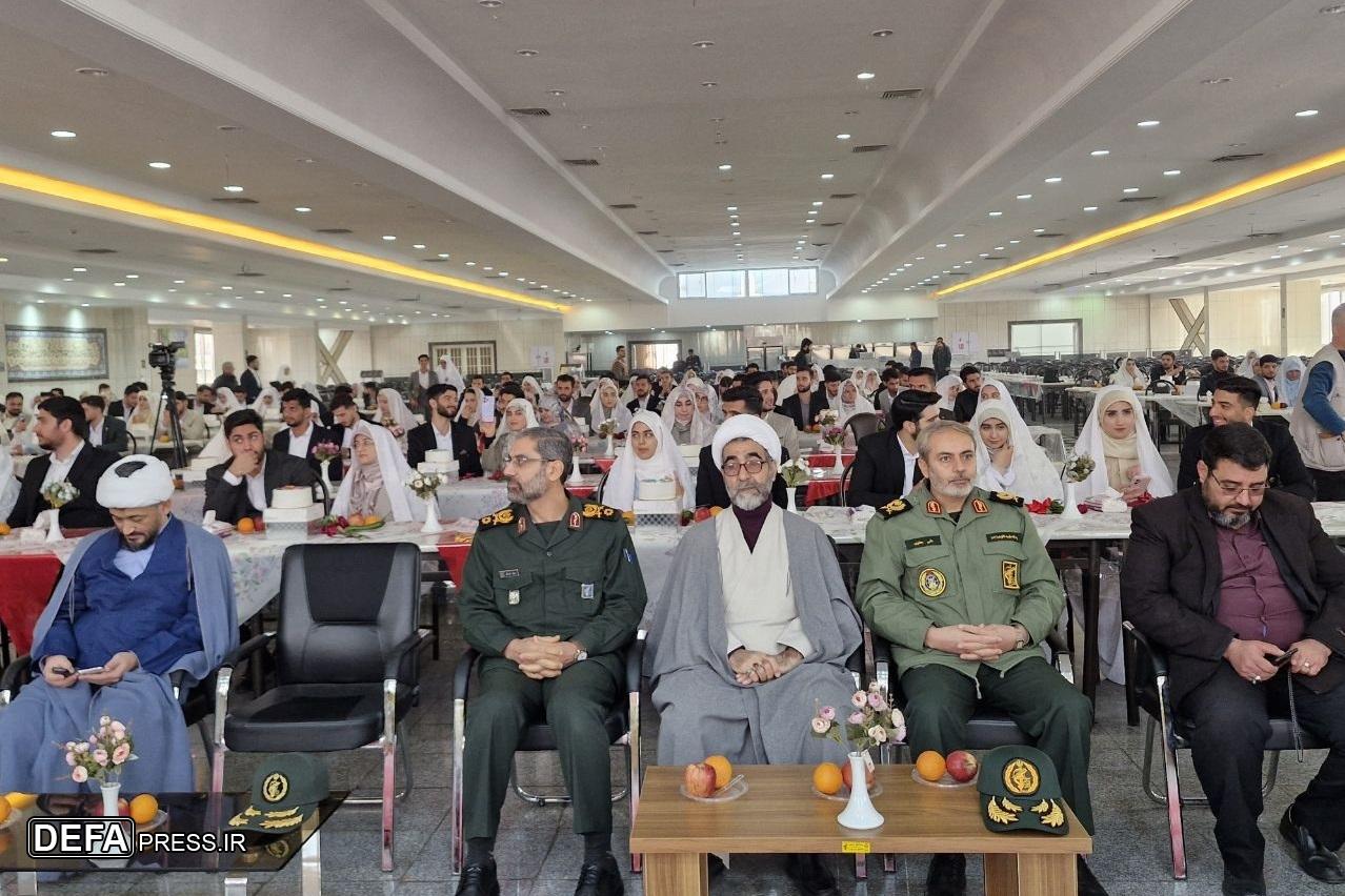 اولین مراسم ازدواج دانشجویی دانشگاه افسری امام حسین (ع) برگزار شد