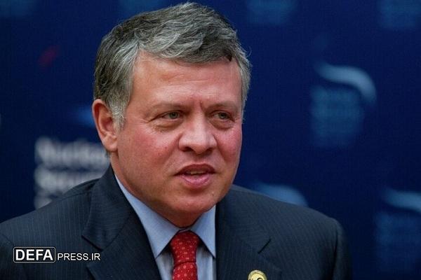 مخالفت پادشاه اردن با آوارگی فلسطینیان از غزه و کرانه باختری