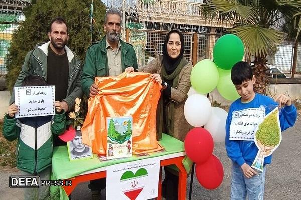کاشت نهال به نام شهدای نوجوان در فریدونکنار