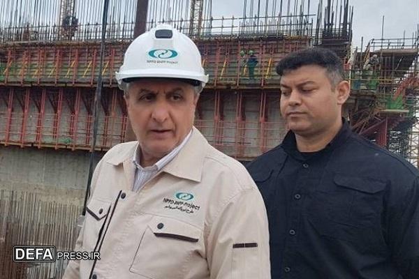 بازدید اسلامی از روند احداث واحد‌های ۲ و ۳ نیروگاه اتمی