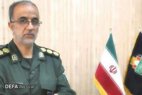 سرهنگ پاسدار غلامرضا فلاحی مدیرکل حفظ آثار و نشر ارزش‌های دفاع مقدس خراسان جنوبی