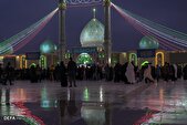 مسجد مقدس جمکران در شب نیمه شعبان
