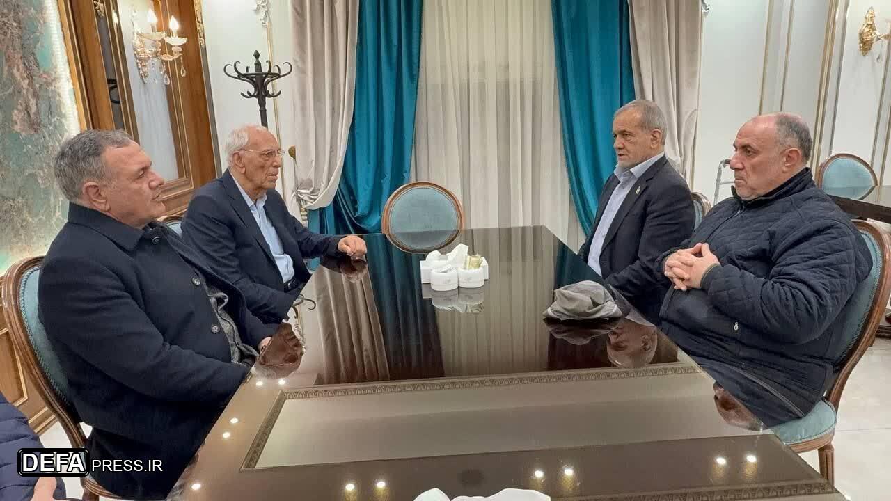 دیدار رئیس جمهور با بزرگترین خیر مدرسه‌ساز 