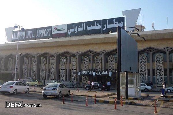 انفجار بسیار قوی در نزدیکی فرودگاه بین‌المللی حلب