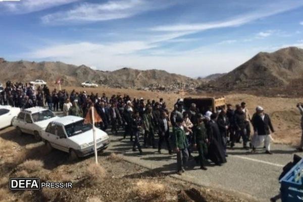 تشییع پیکر دانشجوی فقید دانشگاه تهران در زادگاهش