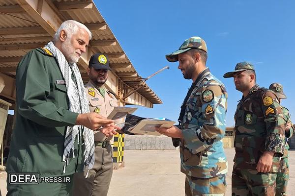 تجلیل از گروه رزم نوازان ارتش در جنوب غرب + تصاویر