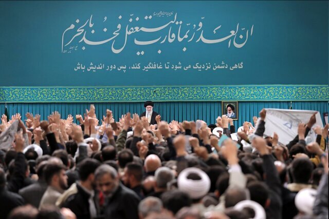 دیدار مردم آذربایجان شرقی با رهبر انقلاب اسلامی+ تصاویر