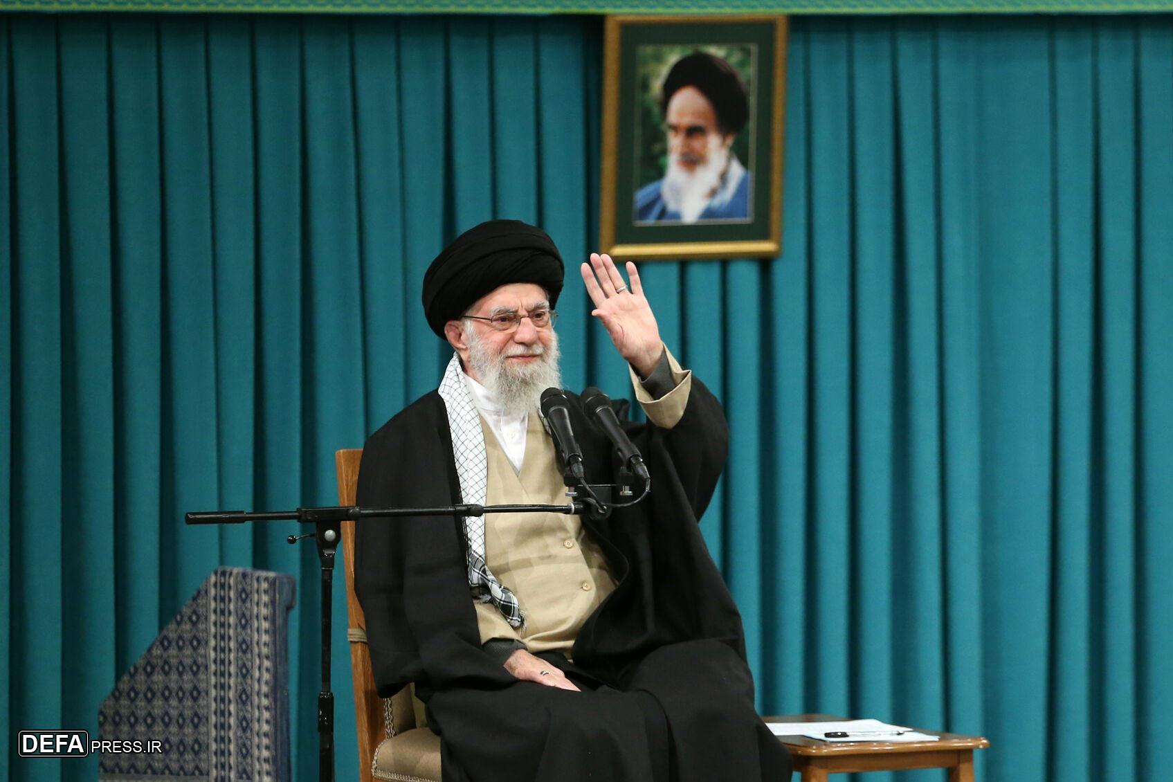 دیدار مردم آذربایجان شرقی با امام خامنه‌ای+ فیلم