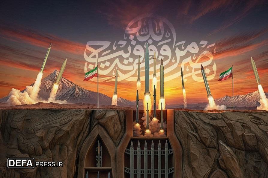 عملیات‌های ویرانگر موشکی جمهوری اسلامی برای حمایت از «حماس» و «جهاد اسلامی»