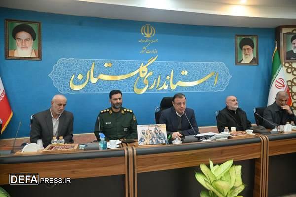 جلسه شورای پیشکسوتان دفاع مقدس استان با استاندار گلستان