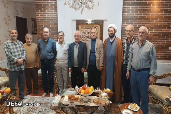 دیدار با رزمنده دوران هشت سال دفاع مقدس استان گلستان