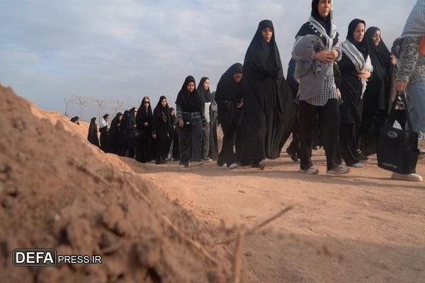 رشد معنوی و تعالی دانشجویان گلستانی با حضور در راهیان نور