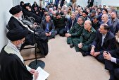 امام خامنهای: انتقال روحیات شهدا با کار هنری امکانپذیر است+ فیلم