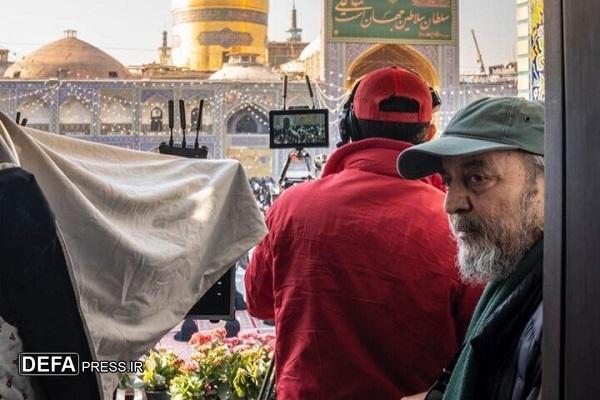 عوامل سریال پایتخت در حرم امام رضا(ع)+ فیلم