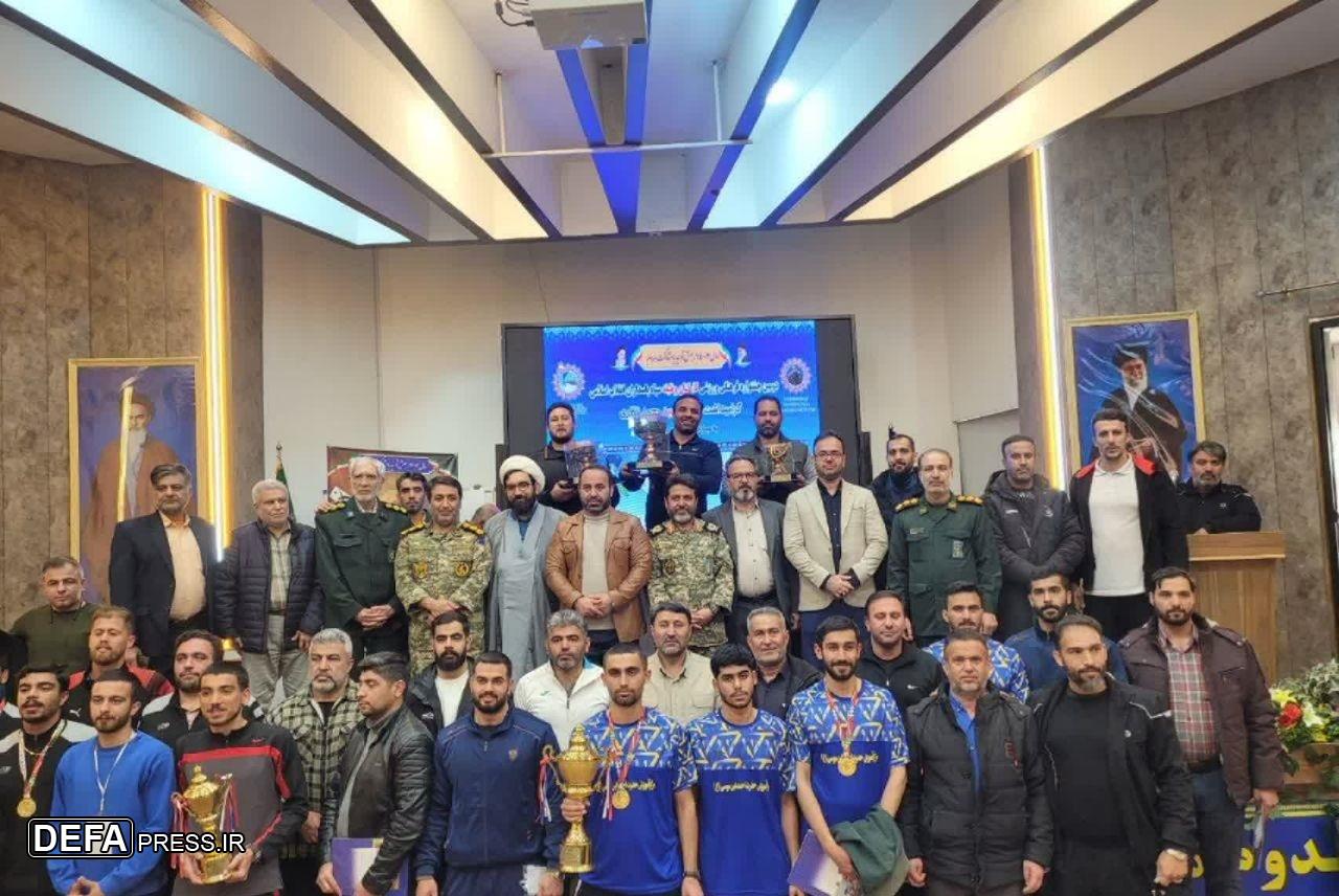 قهرمانی تیم نیروی زمینی سپاه در دومین «جشنواره فرهنگی ورزشی کارکنان وظیفه» سپاه