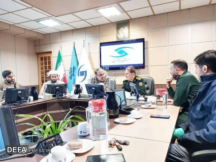 برگزاری نشست مشترک مدیر کل حفظ آثار دفاع مقدس استان با مدیر کل صدا و سیمای مرکز قزوین