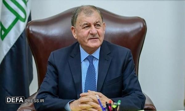رئیس‌جمهور عراق: الحشد الشعبی بخشی از نیروهای امنیتی عراق است