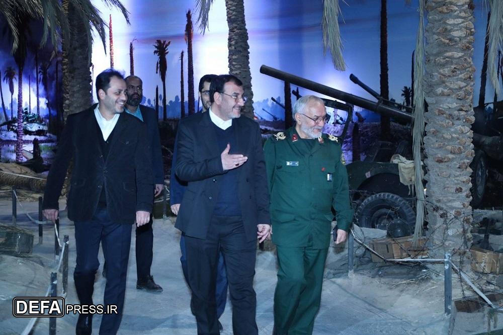 بازدید معاون شهردار تهران از موزه ملی انقلاب اسلامی و دفاع مقدس+ تصاویر