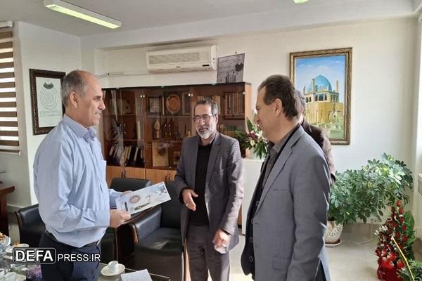 دیدار مسؤولان بنیاد شهید و معاونت عمرانی استاندار زنجان