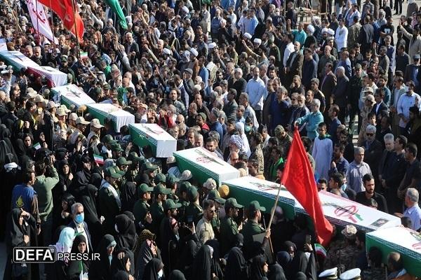 پیکر مطهر ۴۱ شهید دفاع مقدس وارد وطن شد