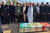 پیکر شهید «علیرضا زارع» در زادگاهش آرام گرفت
