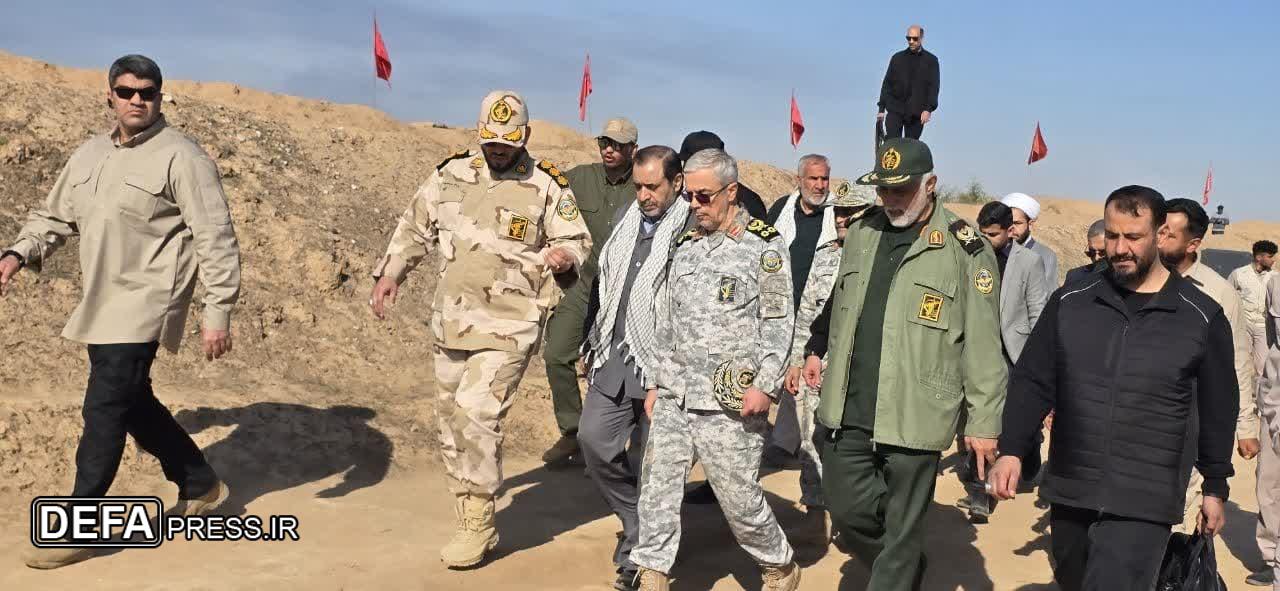 سرلشکر باقری به جمع راهیان نور پیوست