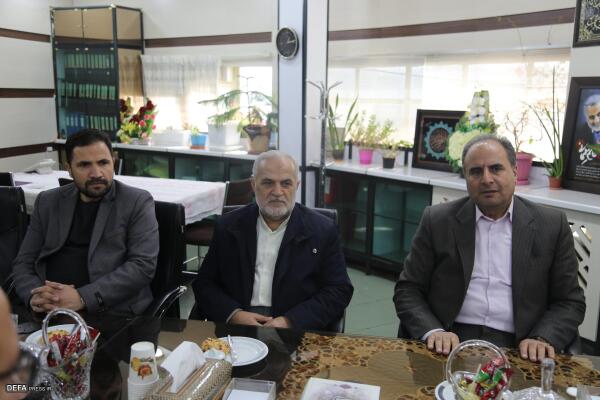 دیدار سردار باقری نژاد با مدیرکل آموزش و پرورش استان+ تصاویر