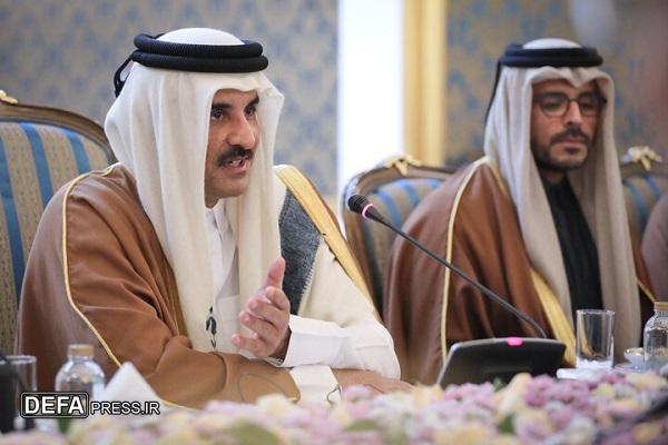 امیر قطر: نیازمند مشورت در خصوص تحولات و چالش‌های منطقه هستیم